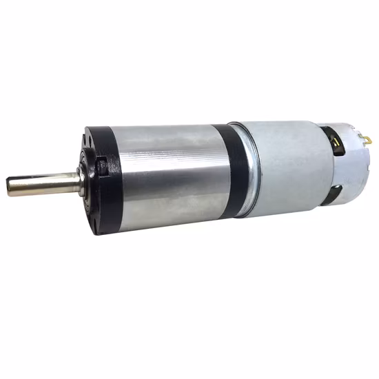 63mm 12V 24V 36V 40V 48V to 230V High Torque Permanent Magnet Brush DC Motor 12 24 36 48 Volt 50W 100W 150W 200W Electric Pm Brushed Dunker Pittman Gear Motor