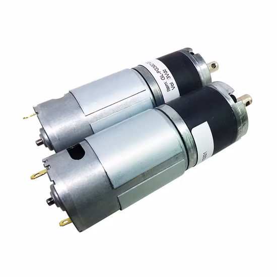 63mm 12V 24V 36V 40V 48V to 230V High Torque Permanent Magnet Brush DC Motor 12 24 36 48 Volt 50W 100W 150W 200W Electric Pm Brushed Dunker Pittman Gear Motor