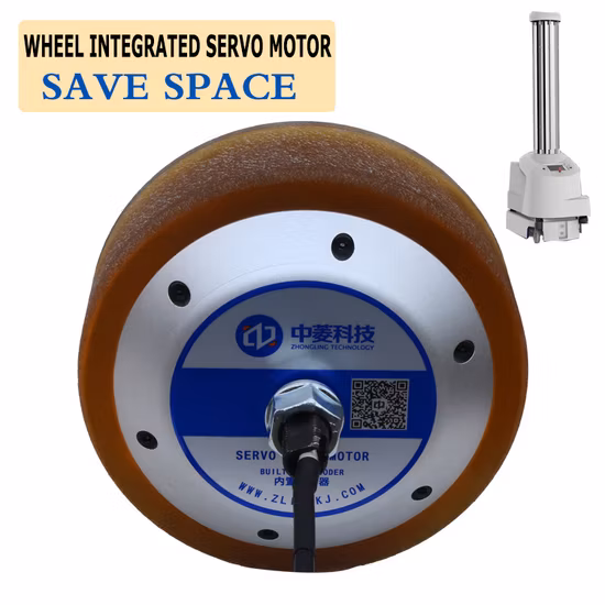6.5inch 500W 22n. M 48V 200kg Load DC Electric Brushless Agv Hub Motor